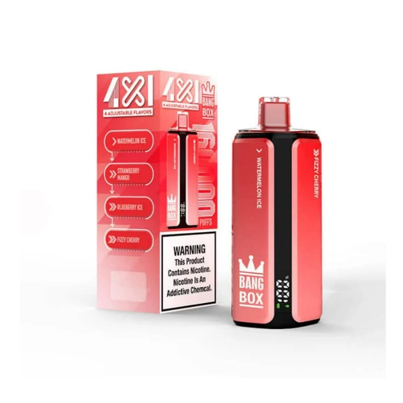 BANG BOX 160000 Puffs 160k 4-in-1 Rechargeable Disposable Vape 80mL Pre-filled E-Liquid  10 Flavors2