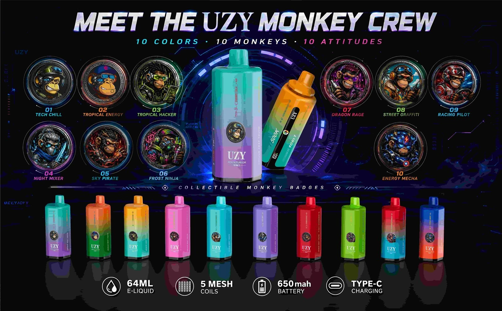 UZY 500k puffs 2 UZY 500k puffs 2