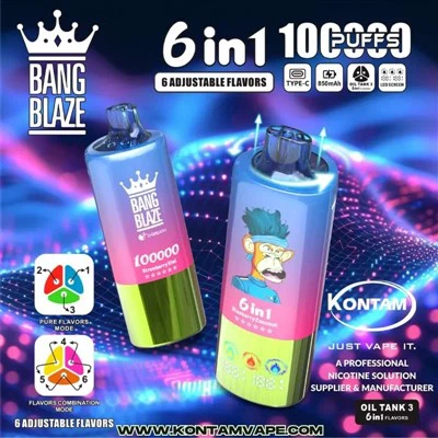 Bang Blaze 100k Puffs 6 in 1
