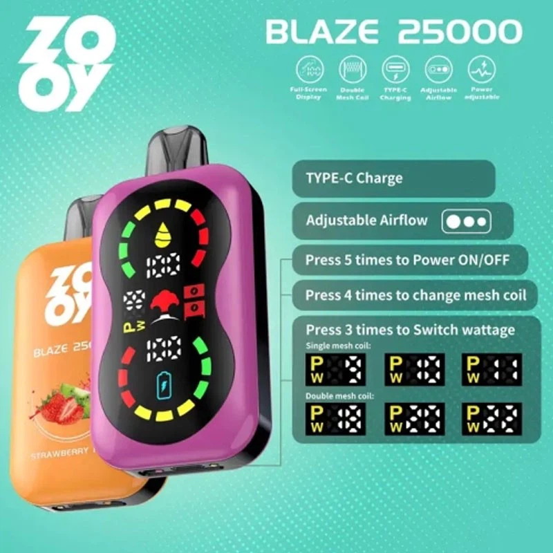 zooy blaze 25000 vape